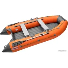 Моторная лодка Roger Boat Trofey 3300 (без киля, оранжевый/графит)