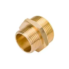 Ниппель 1" нр х 1 1/4" нр (латунь) UNIPUMP 35762