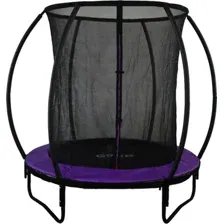 Батут GoUP Luxury 6FT (с сеткой, фиолетовый)