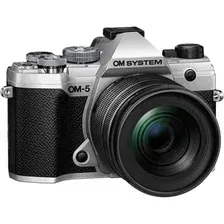 Беззеркальный фотоаппарат Olympus OM-5 Kit 12-45mm (серебристый)