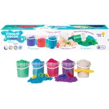 Песок кинетический Genio Kids Умный песок 5 в 1 SSR906