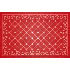 Придверный коврик Kovroff Ромбы 60x90 П/10/03/05 (красный)