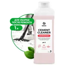 Средство для очистки после ремонта "CEMENT REMOVER", 1 л - GRASS 125441