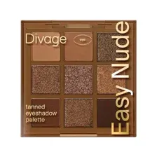 Палетка теней для век DIVAGE Easy Nude tanned eyeshadow palette