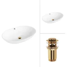 Умывальник Lauter 21709 + клапан 21190G
