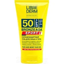 Гель солнцезащитный Librederm Bronzeada Sport Для лица и тела SPF50 (150мл)