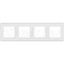 Рамка 4 поста белый Legrand Inspiria (673960)