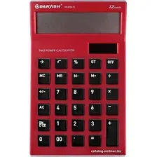 Бухгалтерский калькулятор Darvish DV-2725-12R (красный)