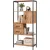 Стеллаж Mio Tesoro Cool Joy Loft (дуб золотой крафт/черный)