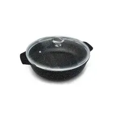 Жаровня со стеклянной крышкой 3,0л Neva Granite