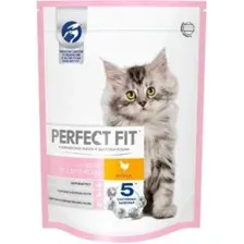 Корм Perfect Fit для котят до 12 месяцев с курицей, 190 г