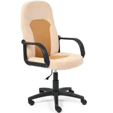 офисное компьютерное кресло Tetchair Parma (флок), бежевый