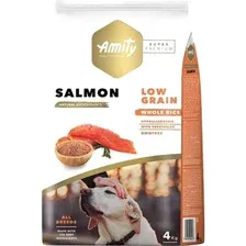 Сухой корм для собак Amity Super Premium с лососем 4 кг