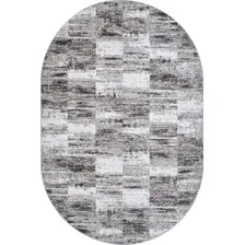Ковер для жилой комнаты Merinos Silver F394-OVAL-GRAY (1x2)