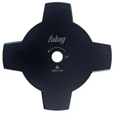 Нож для триммера FUBAG 4-зубый D 255х1,6х25,4 мм (38740)