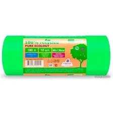 Пакеты для мусора Mirpack Pure Ecology Био 40 мкм 180 л (10 шт)