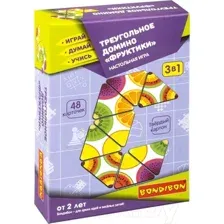 Развивающая игра Bondibon Треугольное. Фруктики / ВВ5116