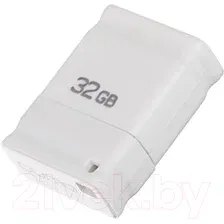 USB flash накопитель Qumo Nano 32GB 2.0 White / QM32GUD-NANO-W