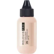 Тональный крем Relouis Face&Body Foundation 24H SPF30 тон 2N средний нейтральный