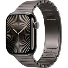Apple Watch Series 10 42 мм (титановый корпус, сланец/сланец, стальной ремешок)