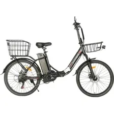 Электровелосипед Samebike City Master, MY-E04, черный