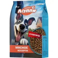 Хаппи Лаппи для собак (Мясное ассорти) 2 кг
