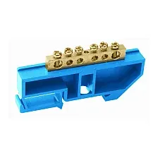 Шина нулевая TDM SQ0801-0027 с DIN-изолятором