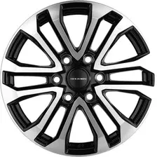 Литой диск Khomen KHW1805 Haval H9 18x7.5" 6x139.7мм DIA 75.1мм ET 42мм Black FP