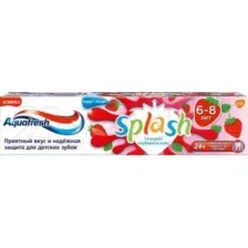 Зубная паста детская "Splash. Со вкусом клубники" (50 мл)
