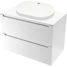 ЗОВ Тумба с умывальником Дион 100 D100LWP0M9003MKV5-LDSPW6002