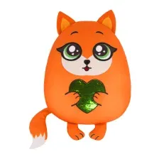 Подушка-игрушка Maxitoys Antistress Лиса с сердцем / MT-H072006