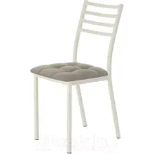 Стул AMC Comfort 4К3.18 (кожзам латте/слоновая кость)