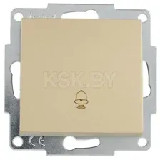 Кнопка звонка золото Lezard VESNA 742-3688-103