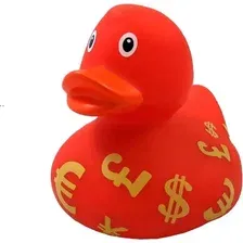 Игрушка для ванной Funny Ducks Валютная уточка / FuDu1996