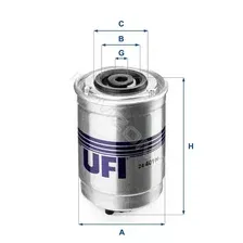 Топливный фильтр UFI 24.401.00