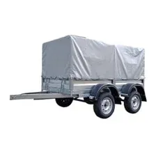 Прицеп для автомобиля Avtos A40U2B (4000x2000x300, R16, ресс. 3302 ГАЗ-2лист, тент 800мм, 2ос)