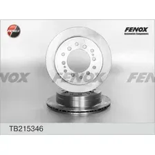 Тормозной диск FENOX TB215346 вентилируемый , задняя ось