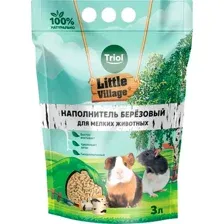 Наполнитель для грызунов Triol Little Village / 40321006 (3л)