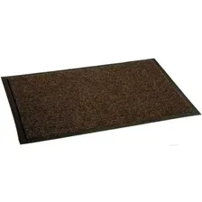 Коврик Kovroff Комфорт, 40203, ребристый, коричневый, 50х80 см
