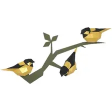 PaperCraft PAPERRAZ Птички