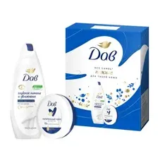 Набор косметики для тела ДАВ Basic Care For Your Body 2025 Крем 150мл+Гель для душа 250мл