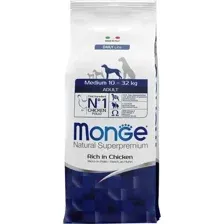 Сухой корм для собак Monge Daily Line Medium с курицей (12 кг)