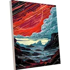 Картина по номерам PaintLine Морская симфония в красном PL-00390