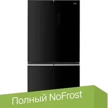 Четырёхдверный холодильник Korting KNFM 91868 GN