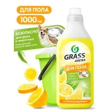 GRASS Моющее средство "Arena" Аромат Лимона (флакон 1 л), арт.125904