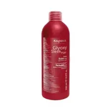 Бальзам разглаживающий с глиоксиловой кислотой серии "GlyoxySleek Hair" Kapous, 500 мл