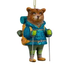 Елочная игрушка Erich Krause Decor. Медведь в походе / 64479