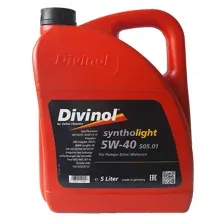 Моторное масло Divinol Syntholight 5W-40 4л