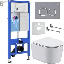 Инсталляция с унитазом подвесным Roxen StounFix Dual Fresh 966428