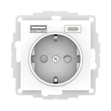 Розетка Systeme Electric AtlasDesign ATN000132